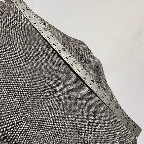 Versini Jacket Blazer Sport Coat Cambodia 100% Silk Boucle' Tweed  43R - Picture 16 of 16